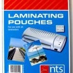 A4 250 micron gloss lamination pouches