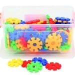 41317V87 Double-sided snowflakes, large 100 Pieces