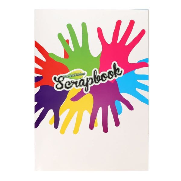 A3 60pg Scrapbook Asst Colour
