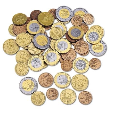 Euro Coins Bag 300
