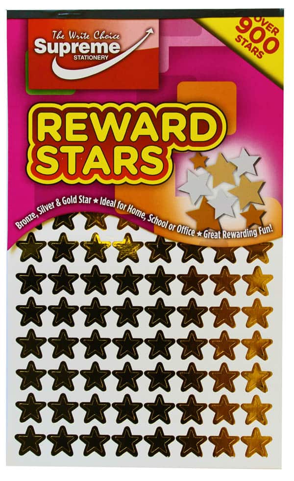 images RW-9770 Reward Stars Gold,Silver & Bronze over 900 - Image 1