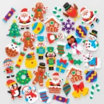 Christmas Foam Stickers 200 Stickers