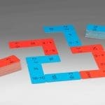 Domino Game Multiplication in the 100 number range
