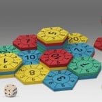 Math game - Hexagon number castle