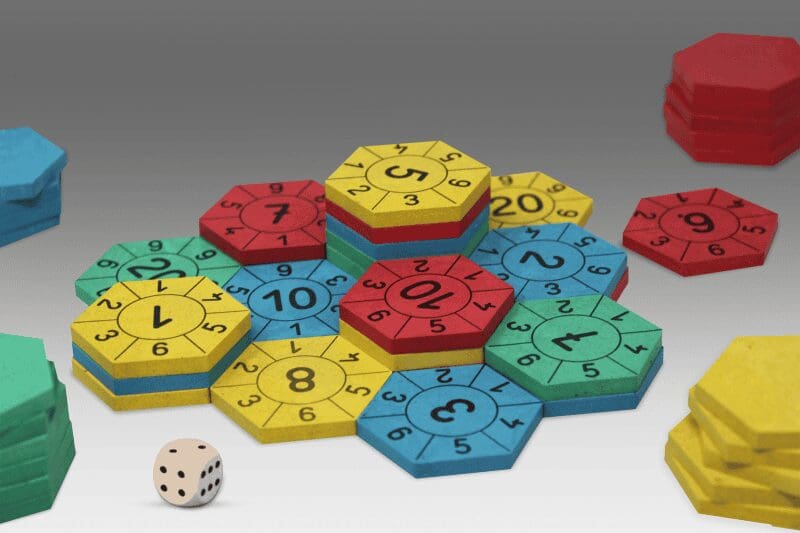 hexagon Math game - Hexagon number castle - Image 1