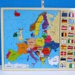 2060858 Europe map & flags Jigsaw