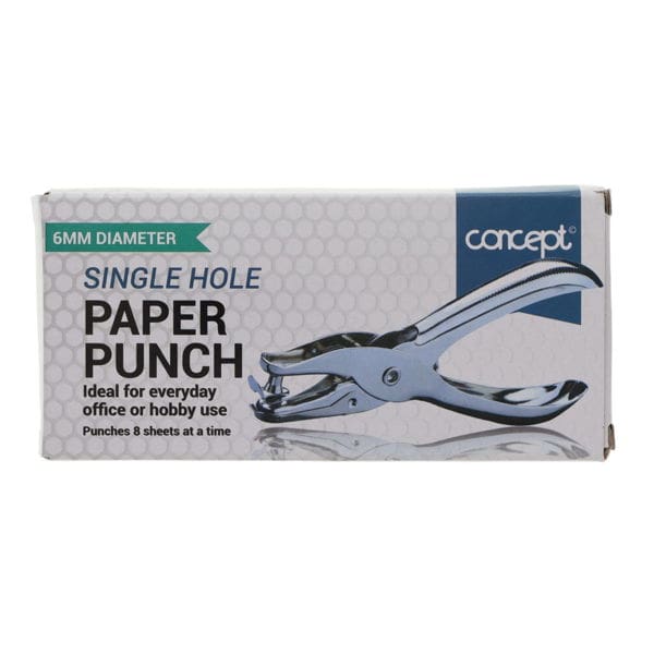 Single Hole Paper Punch 6mm