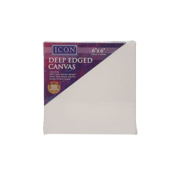 8''x8'' Deep Edged Canvas - 380gm2