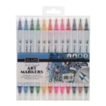 Dual Tipped Art Markers Pack 12