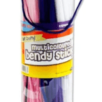Multicolored Bendy Sticks Pipe Cleaners 10 Asst Cols
