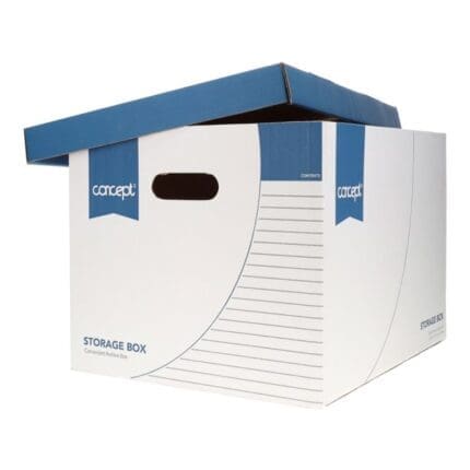 Archive Storage Box - Blue