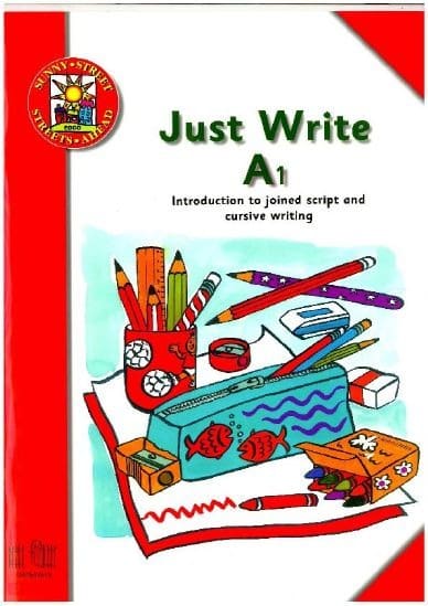 JUST_WRITE_A1__CURSIVE_001 AEN2009P Just Write A1 (Cursive) Edco - Image 1