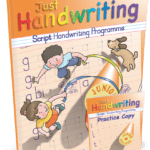 9781912725229 Just Handwriting CURSIVE Junior Infants (incl Free Practice Copy) Educate