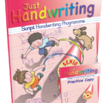 9781910936535 Just Handwriting SCRIPT 2nd Class (incl Free Practice Copy) Educate