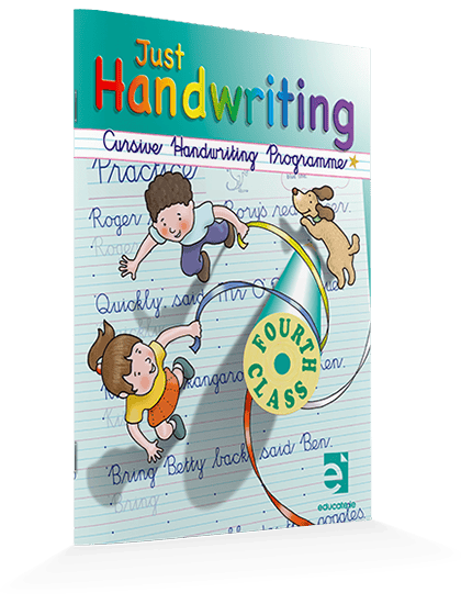 Just-Handwriting-4th-Class_0 9781908507181 Just Handwriting CURSIVE 4th Class Educate - Image 1