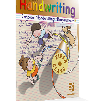 9781908507198 Just Handwriting CURSIVE 5th Class Educate