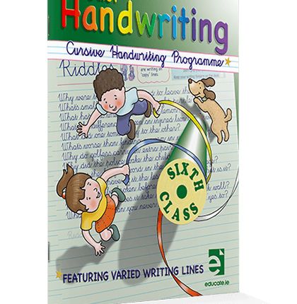 9781908507204 Just Handwriting CURSIVE 6th Class Educate