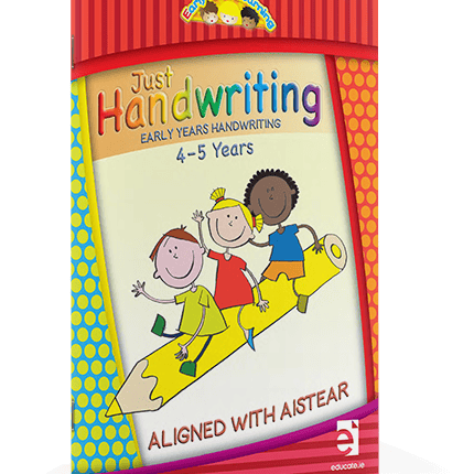 9781910468296 Just Handwriting PRE-CURSIVE - 4-5 Years Educate