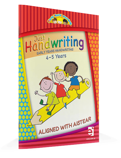 JustHandwriting4-5 9781910468296 Just Handwriting PRE-CURSIVE - 4-5 Years Educate - Image 1