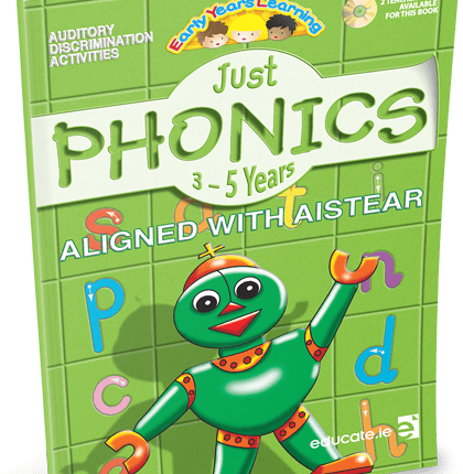 9781910468456 Just Phonics - 3-5 Years Educate