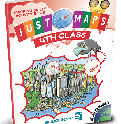 9781910936580 Just Maps 4th Class Educate