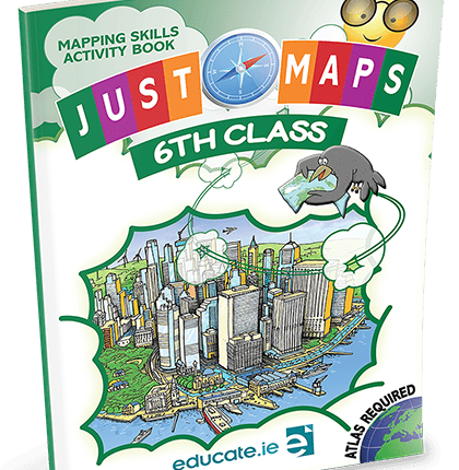 9781910936603 Just Maps 6th Class Educate