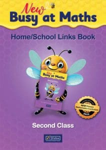 New Busy at Maths 2 - Home School Links Book 31314 Second Class Home/School Links Book CJ Fallon - Image 1