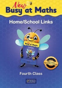 New Busy at Maths 4– Home School Links Book 31703 Fourth Class Home/School Links Book CJ Fallon - Image 1