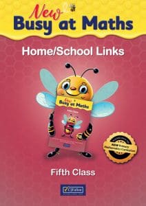 New Busy at Maths 5 Home School Links Book 31710 Fifth Class Home/School Links Book CJ Fallon - Image 1