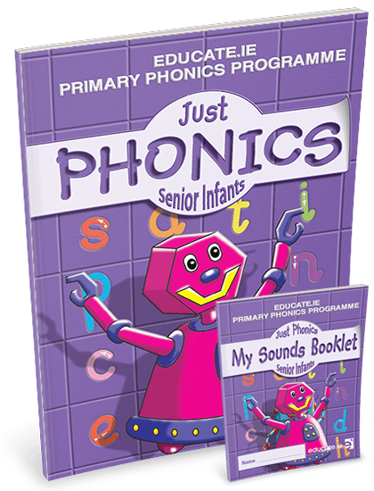 Phonics_SI_2 9781910468371 Just Phonics - Senior Infants + Free Sounds Booklet Educate - Image 1