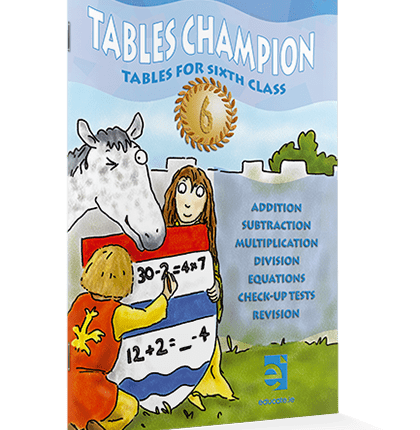 9781908507280 Tables Champion - 6th Class Educate