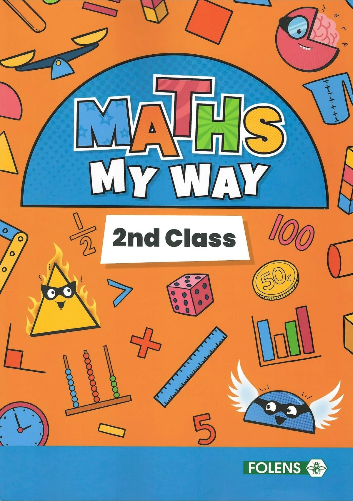 PM5339 Maths My Way 2nd Class Pupil Book Folens - Craftyart