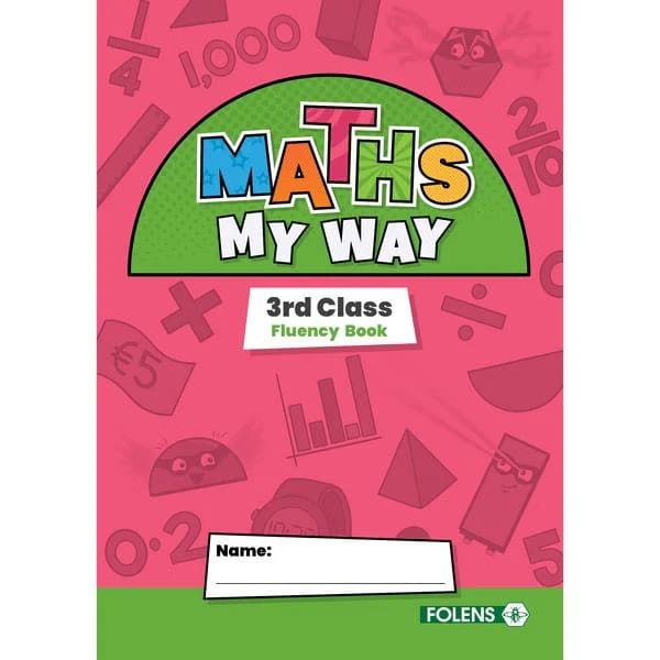 imgi_198_PM2635 PM2635 Maths My Way 3rd Class Fluency Practice Book - New for 2025 Folens - Image 1