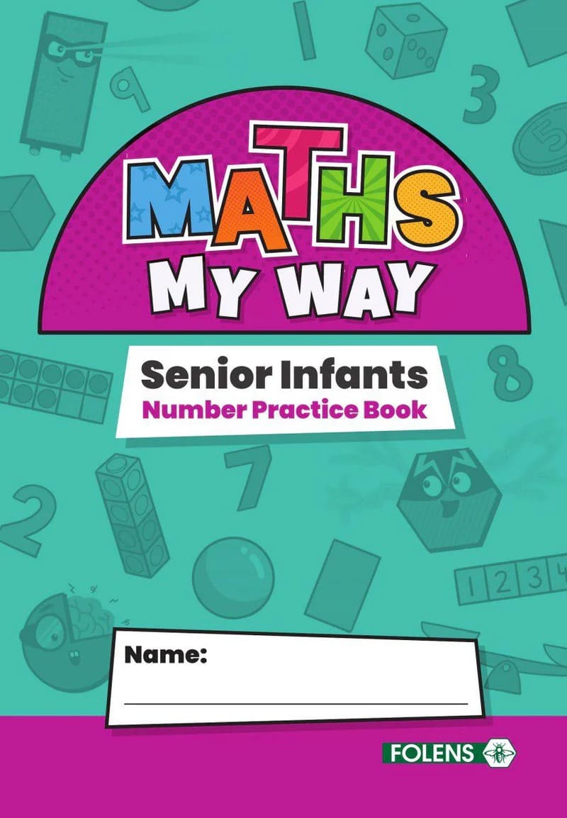 imgi_216_1_35ea03b6-79a0-47ad-8ba3-070373cf344a PM5315 Maths My Way Senior Infants Number Practice Book Folens - Image 1