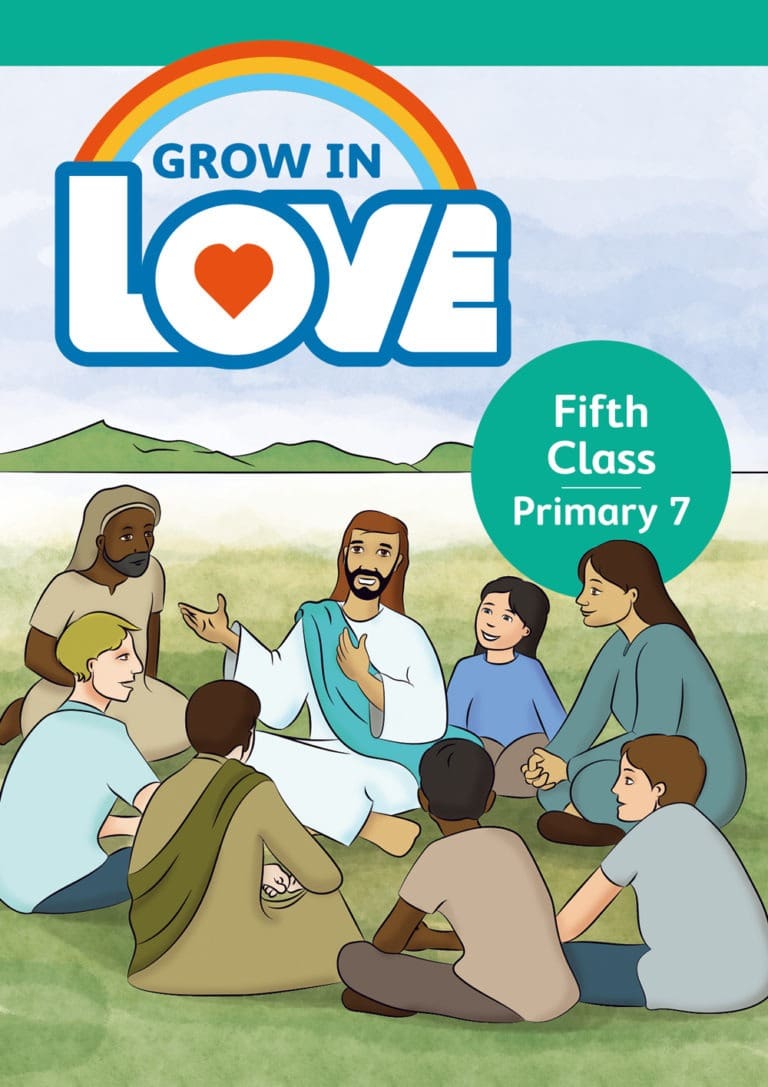 imgi_35_ENGLISH-Cover-5th-Class-768x1087 VE8467 Grow in Love 7 Pupil Book 5th Class Folens - Image 1