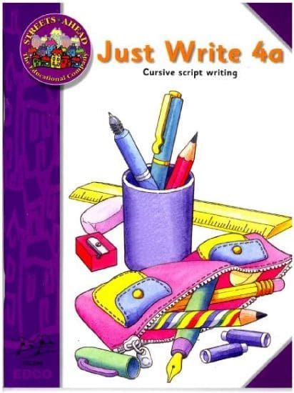imgi_38_AEN2418P AEN2418P Just Write 4a - (Cursive) Edco - Image 1