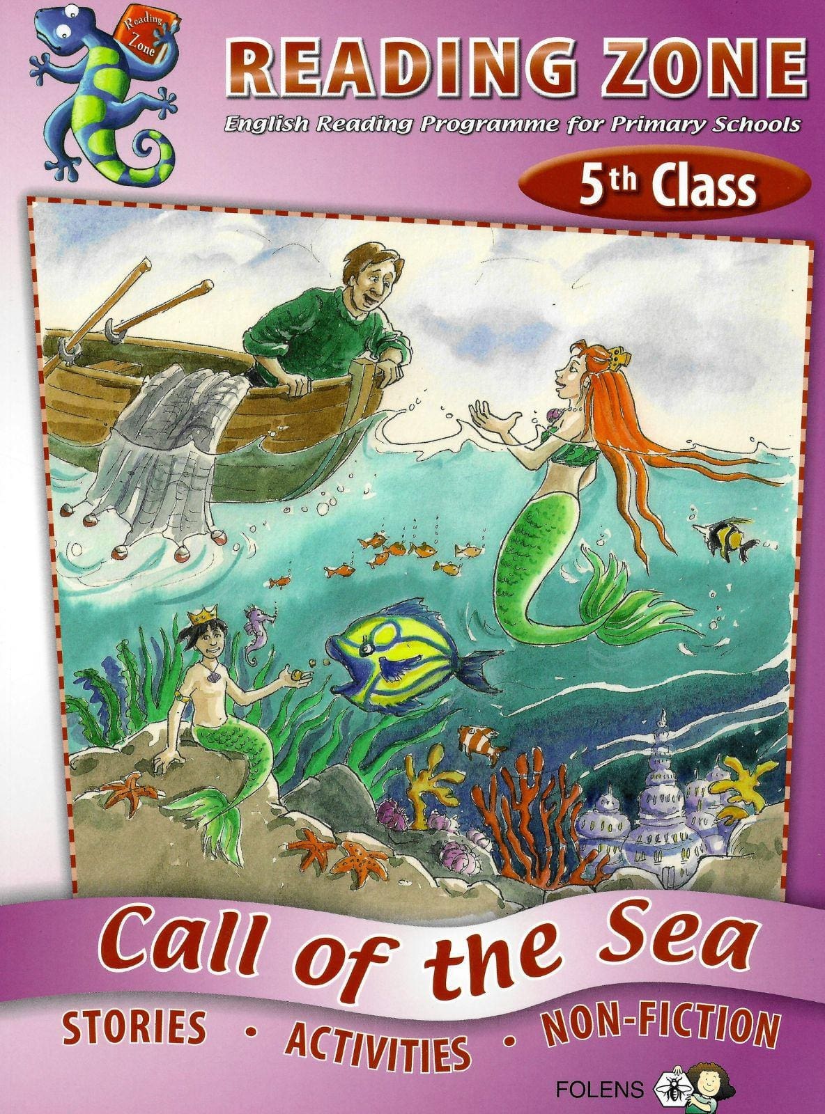 imgi_52_9781847412188front E2188 Call of the Sea Core Reader 5th Class Folens - Image 1