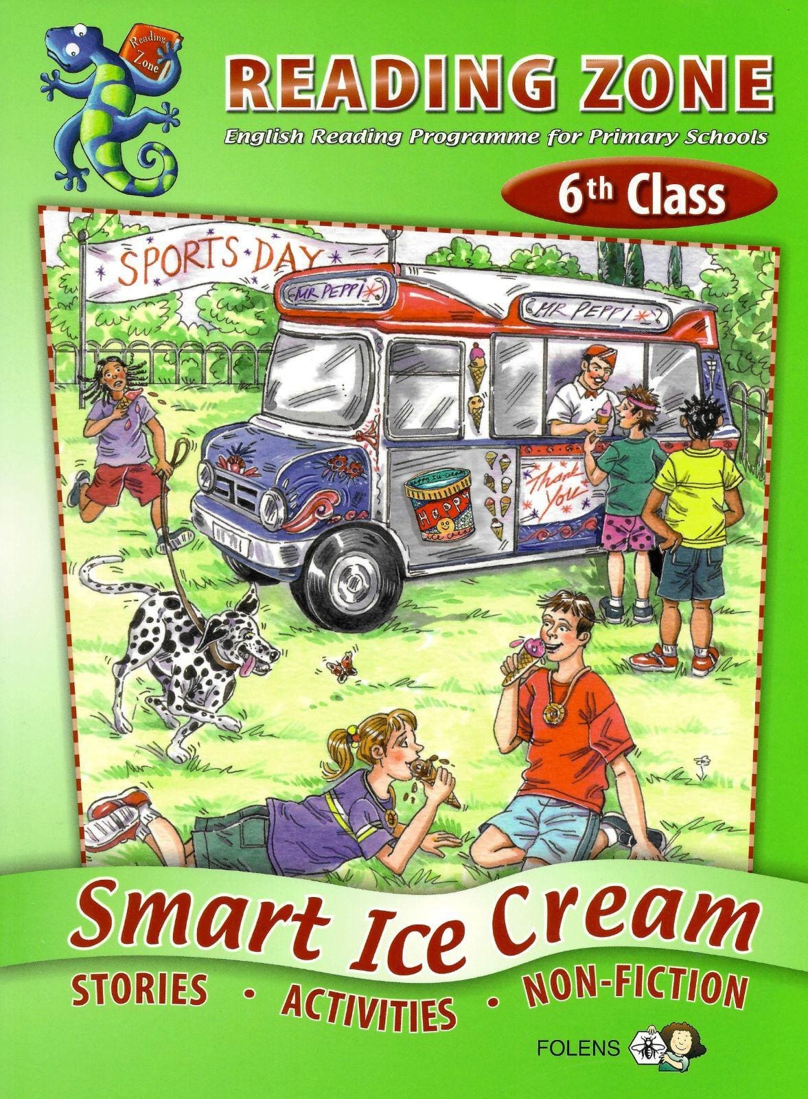 imgi_52_9781847412195front E2195 Smart Ice Cream Core Reader 6th Class Folens - Image 1