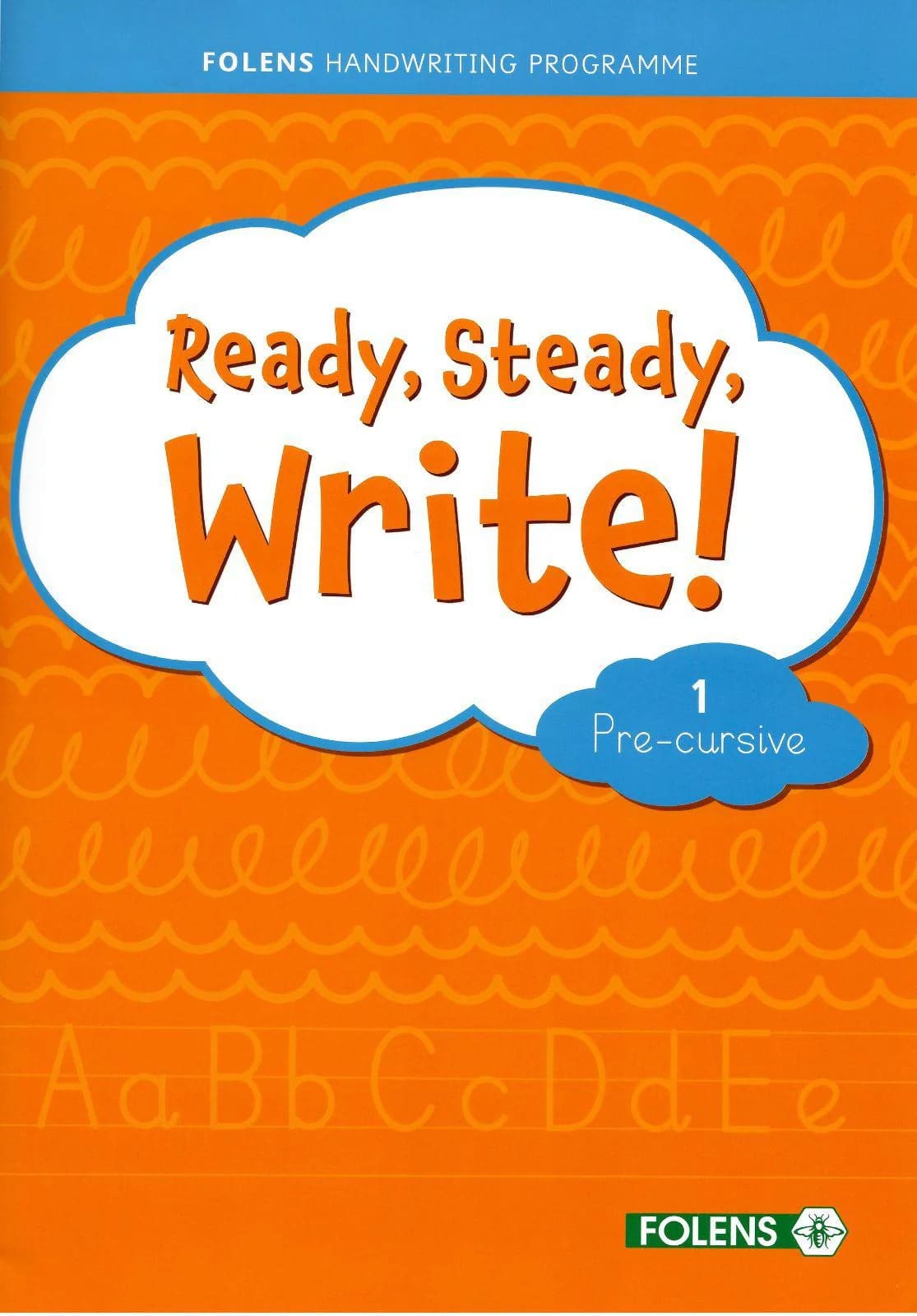 imgi_70_9781789279603-front PH9603 Ready, Steady, Write! Pre-cursive 1 Folens - Image 1