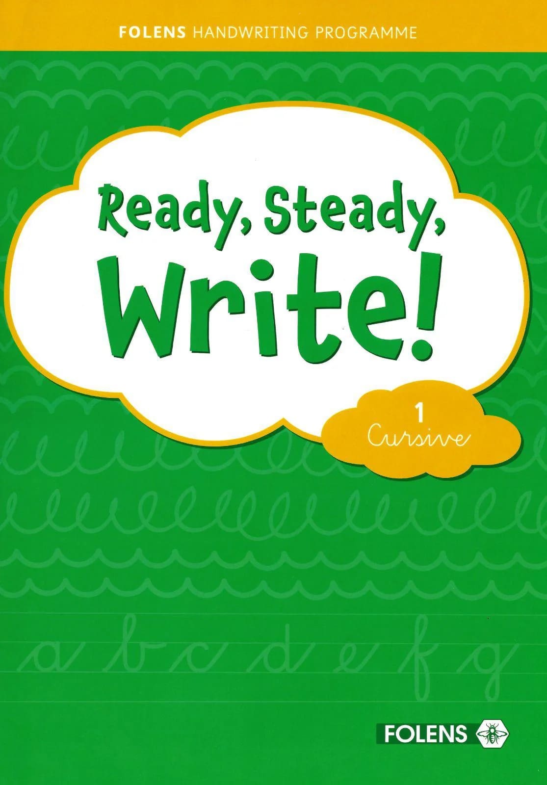 imgi_70_9781789279627-front PH9627 Ready, Steady, Write! Cursive 1 Folens - Image 1