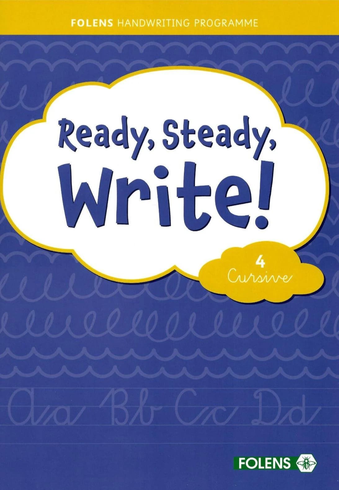imgi_70_9781789279702-front PH9702 Ready, Steady, Write! Cursive 4 Folens - Image 1