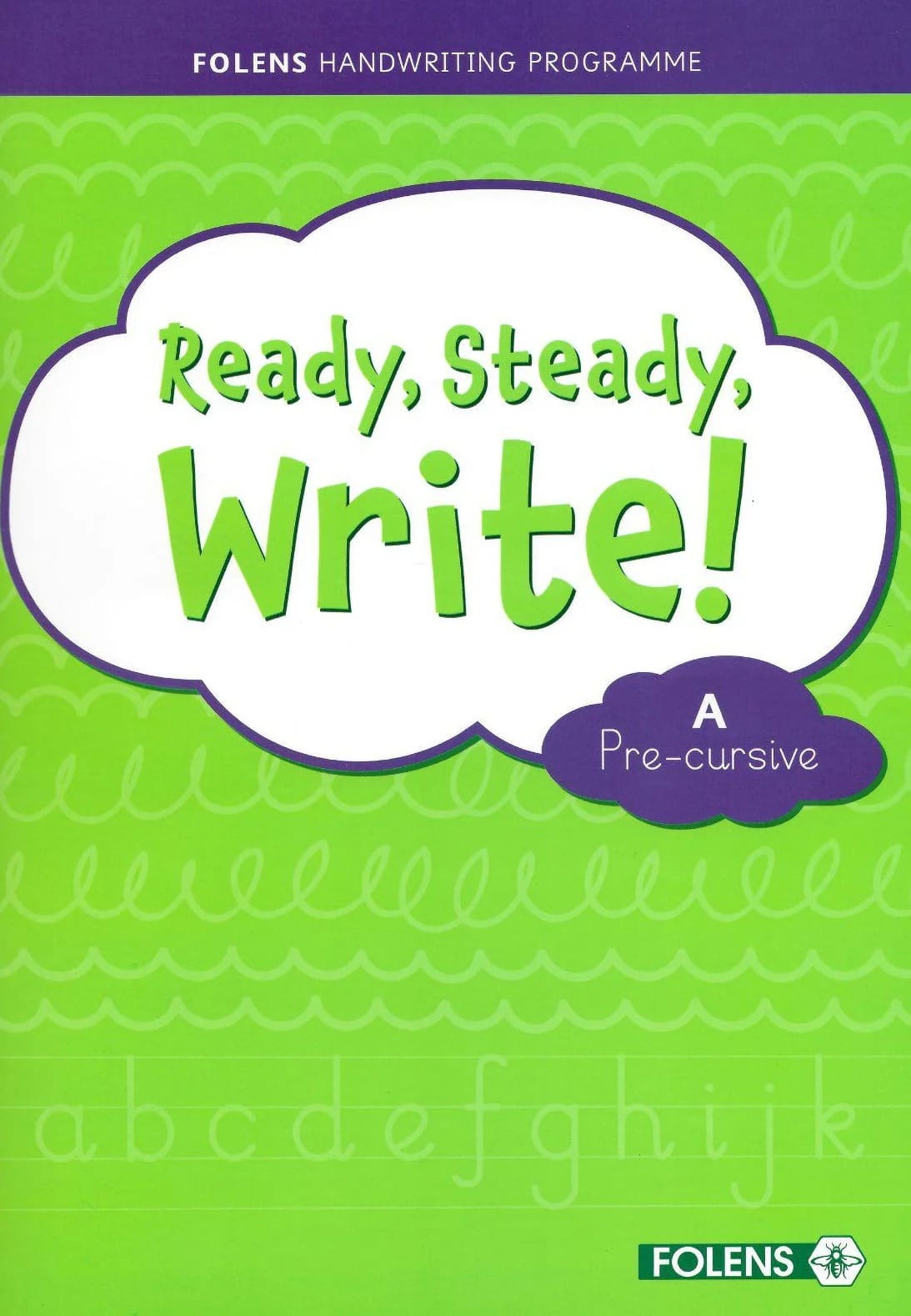 imgi_79_9781789279771-front-textbook PH9771 Ready, Steady, Write! Pre-cursive A Set Folens - Image 1