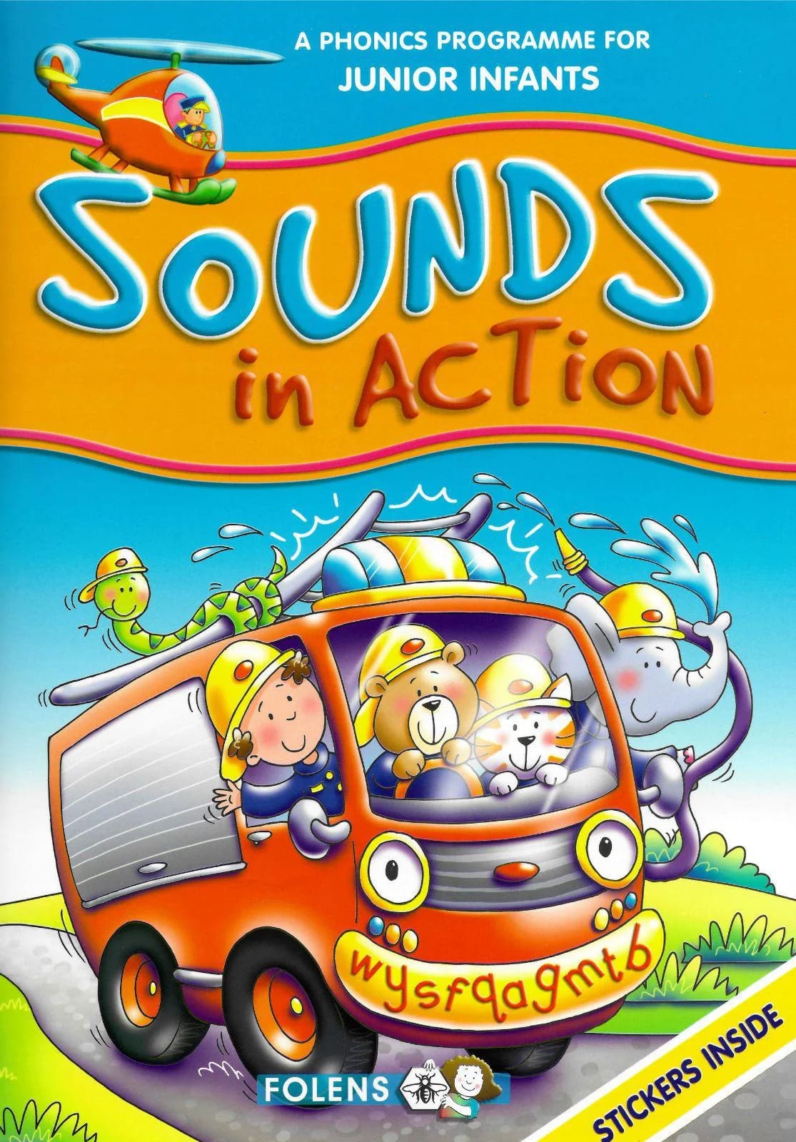 imgi_79_9781847412133-front EP2133 Sounds in Action Junior Infants Folens - Image 1