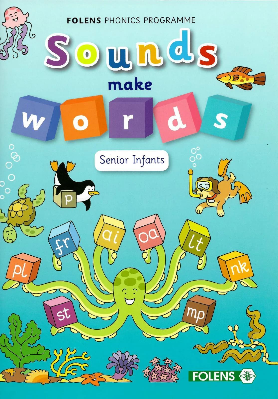 imgi_81_9781780908281-front PE8281 Sounds Make Words Senior Infants Folens - Image 1