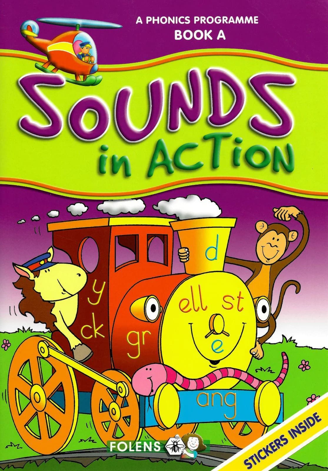 imgi_81_9781847412140-front EP2140 Sounds in Action Book A 1st Class Folens - Image 1
