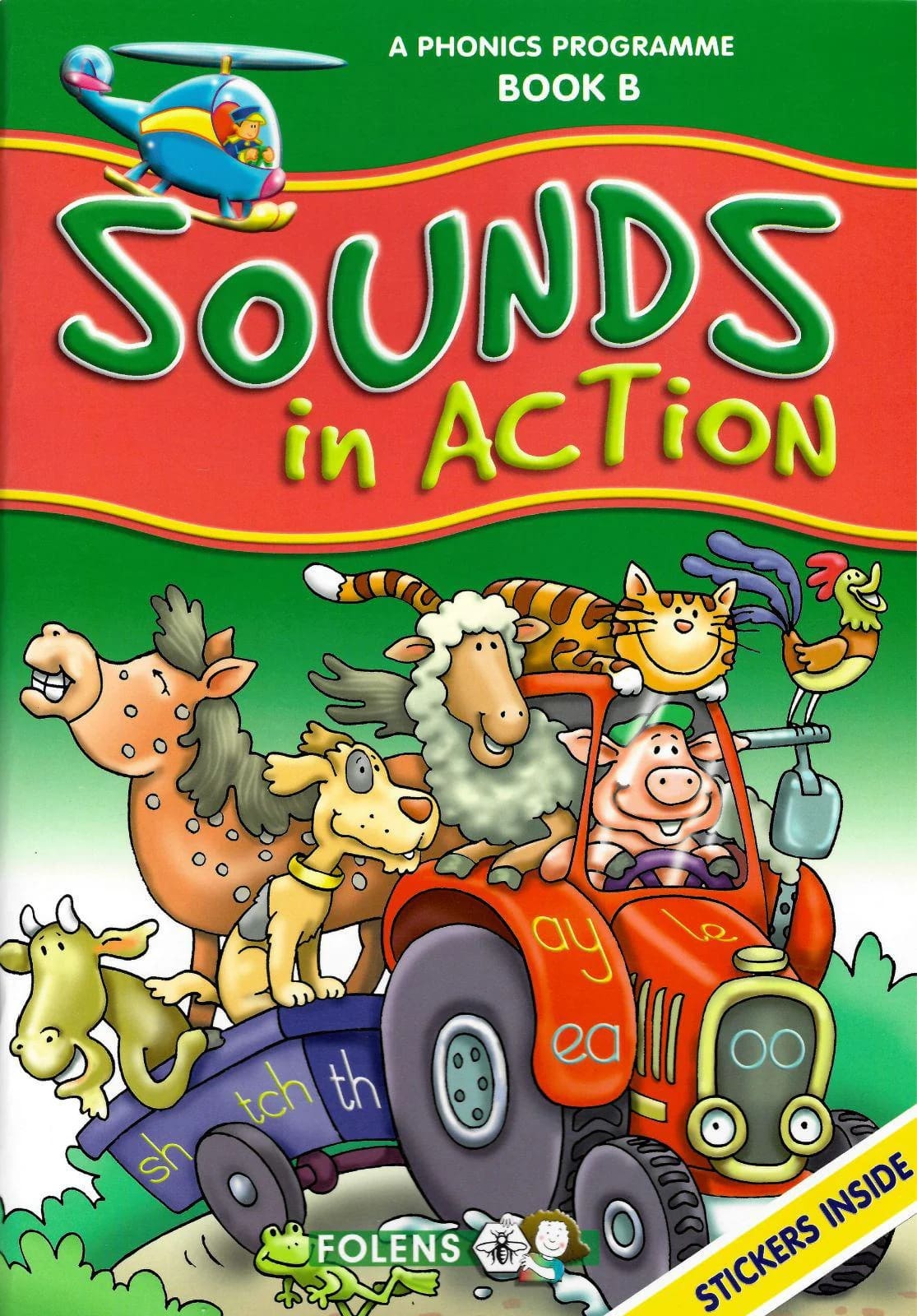 imgi_81_9781847412157-front EP2157 Sounds in Action Book B 2nd Class Folens - Image 1