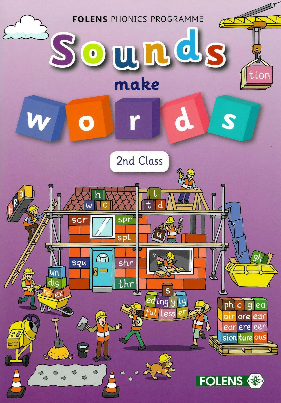 imgi_82_9781780908304-front PE8304 Sounds Make Words 2nd Class Folens - Image 1