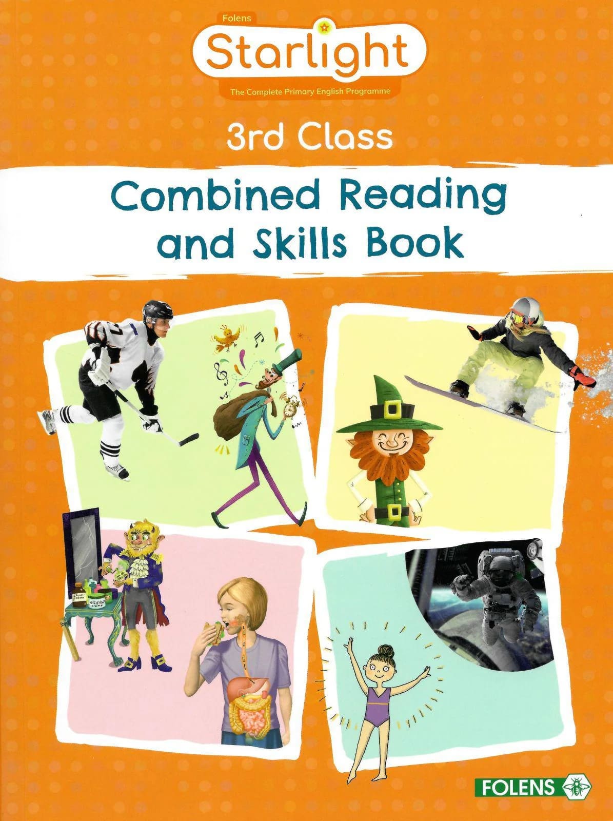 imgi_90_9781789270143front PE0143 Starlight 3rd Class Combined Reader and Skills Book Folens - Image 1
