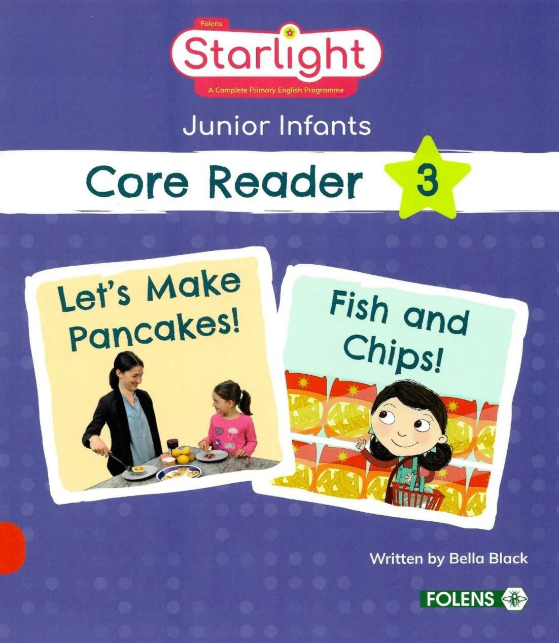 imgi_91_9781780908052-front PE8052 Starlight Junior Infants Core Reader 3 Folens - Image 1
