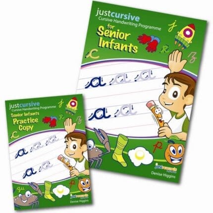 JC002W Just Cursive Handwriting Senior Infants (Book & Practise Copy) Just Rewards